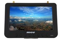 HIEE HDRM808 FPV 7" HD 1024*600 LCD Monitor, 5.8GHz 40CH Divercity Receiver, w/Battery